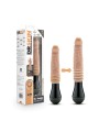 Dr. Skin Silicone - Dr. Knight - Stotende en Vibrerende Dildo - Beige