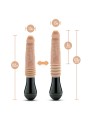 Dr. Skin Silicone - Dr. Knight - Stotende en Vibrerende Dildo - Beige