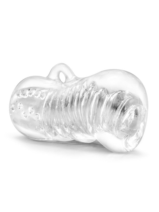 M for Men - Hand Tool Masturbator - Clear