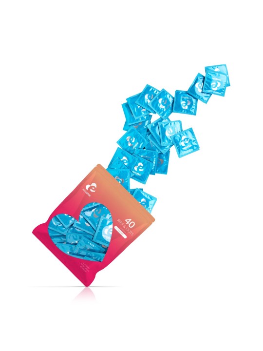 EasyGlide - Ribs and Dots Condooms - 40 stuks