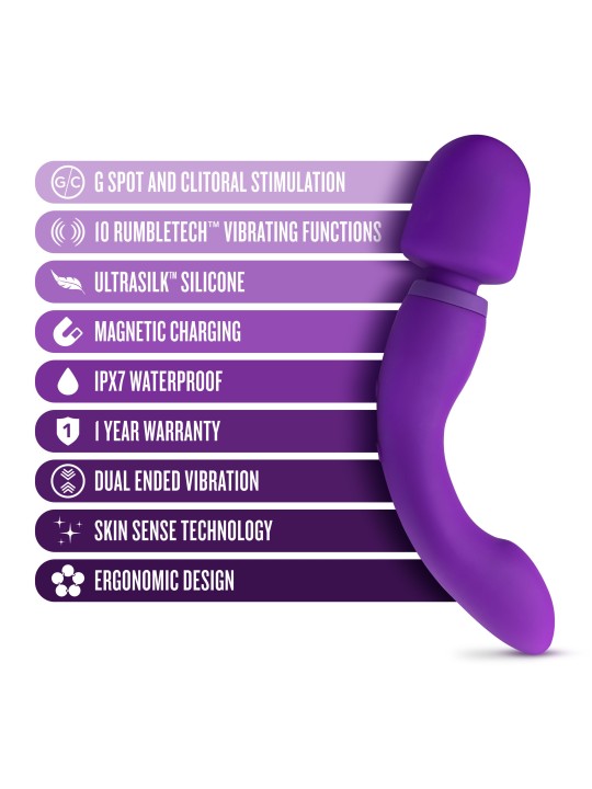 Wellness - Dual Sense Vibrator - Paars