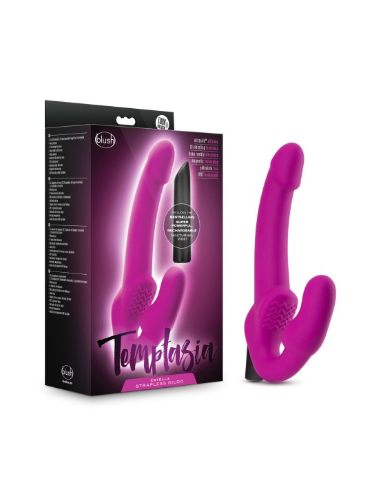 Temptasia - Estella Vibrerende Strapless Strap-on - Roze