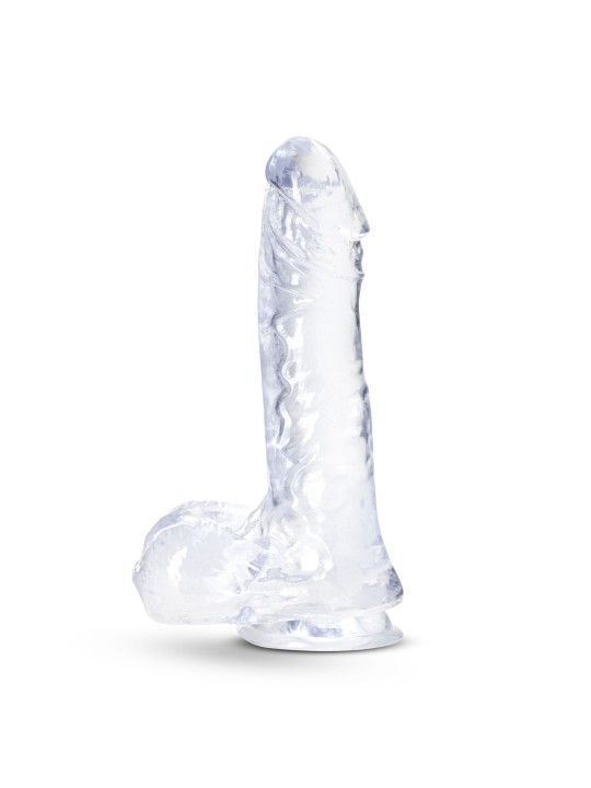 B Yours Plus - Ram 'n Jam Dildo - Transparent