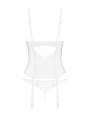 Obsessive - Alissium Corset and Thong - White