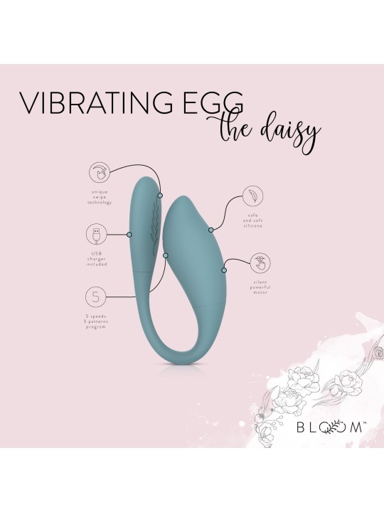 Bloom - The Daisy Vibrating Egg - Green