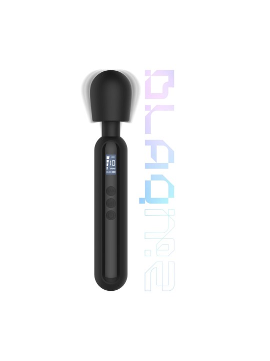 BLAQ - Digitale Wand Vibrator - Zwart