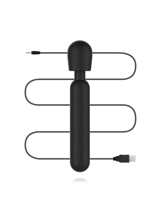 BLAQ - Digitale Wand Vibrator - Zwart