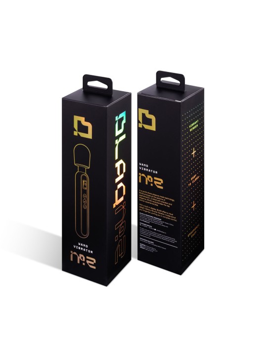 BLAQ - Digitale Wand Vibrator - Zwart