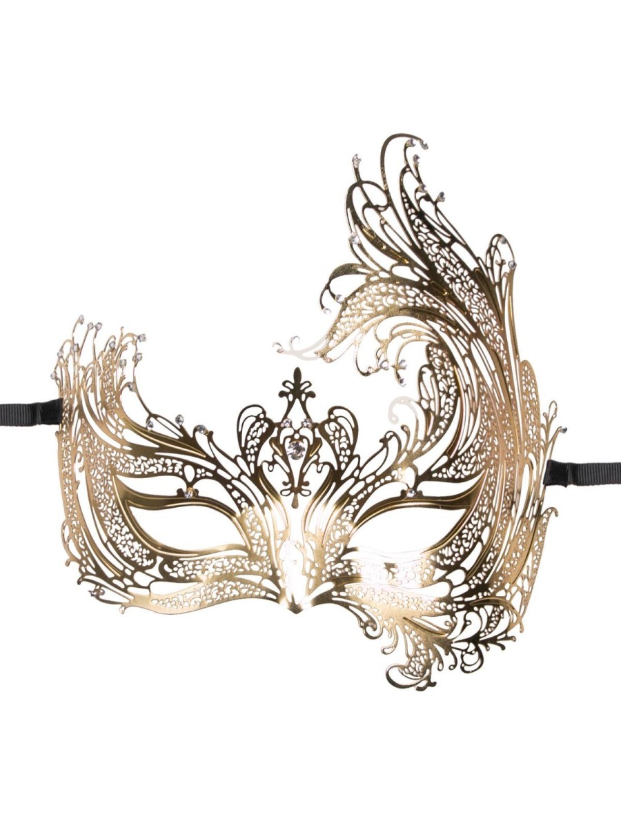 Easytoys Open Venetiaans Masker - Goudkleurig