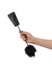 Easytoys Fetish - Fluffy Tickler and Whip in 1 - Black