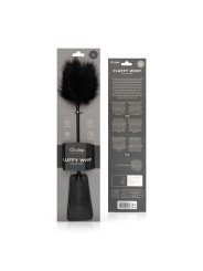 Easytoys Fetish - Fluffy Tickler and Whip in 1 - Black