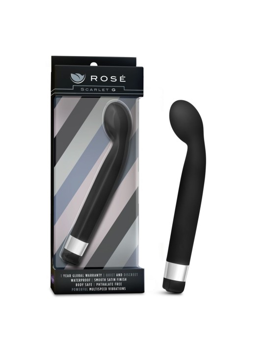 Rose - Scarlet G-spot Vibrator - Zwart