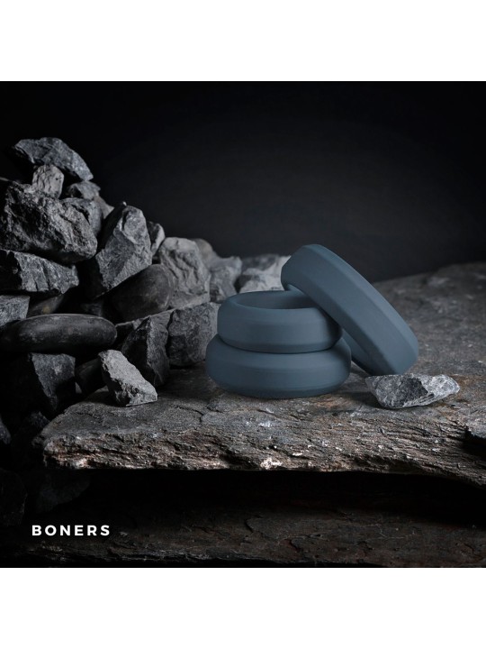 Boners 3 Ring kit (flat rings)