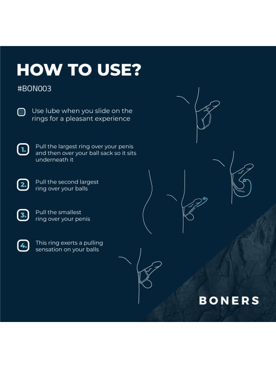 Boners Triple Ring