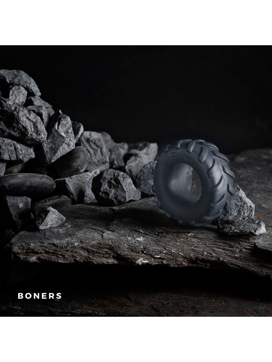 Boners Tire Cock Ring - Grey