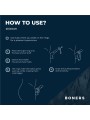 Boners Cock Ring And Ball Stretcher - Grey