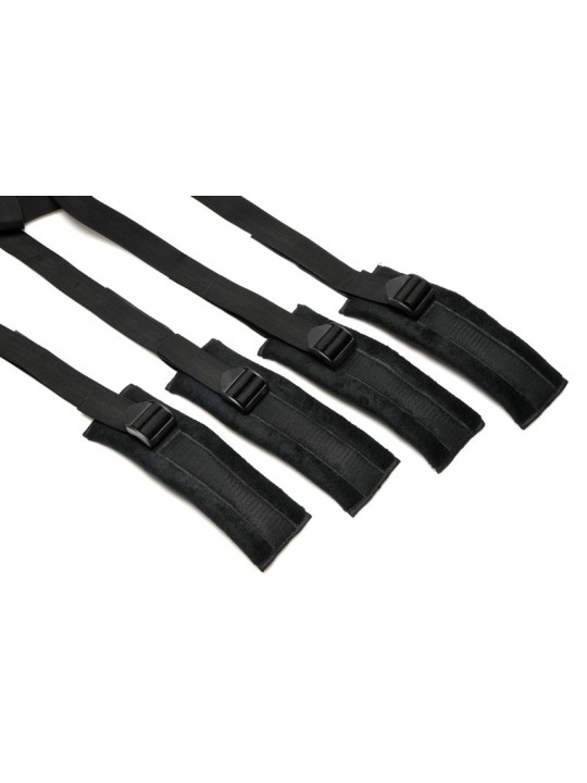 Bed System for Couples - Black