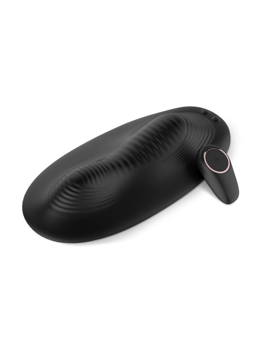 EasyToys – Vibe Pad Vibrating Pad with Remote – Black