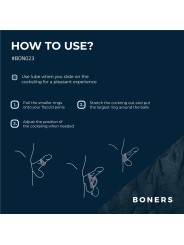 Boners Open Cocksling - Cockring En Ballstretcher