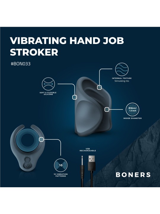 Vibrating Handjob Stroker