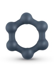 Boners Hexagon Cockring With Steel Balls