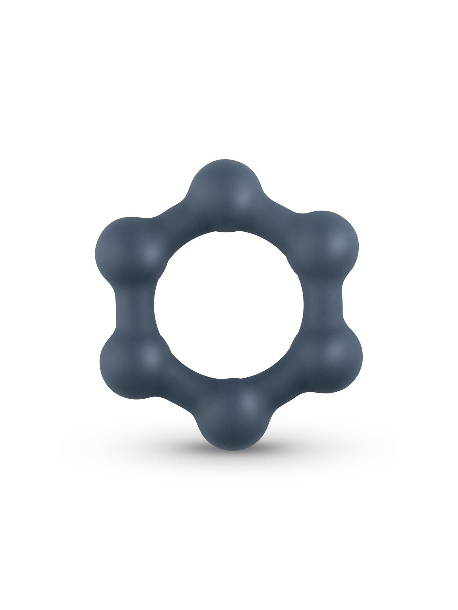 Boners Hexagon Cockring With Steel Balls