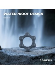 Boners Hexagon Cockring With Steel Balls