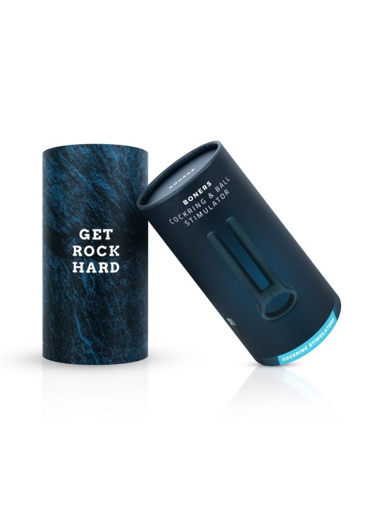 Boners Cockring & Ball Stimulator - Blue