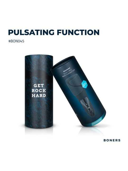 Boners Electric Masturbator - Blue