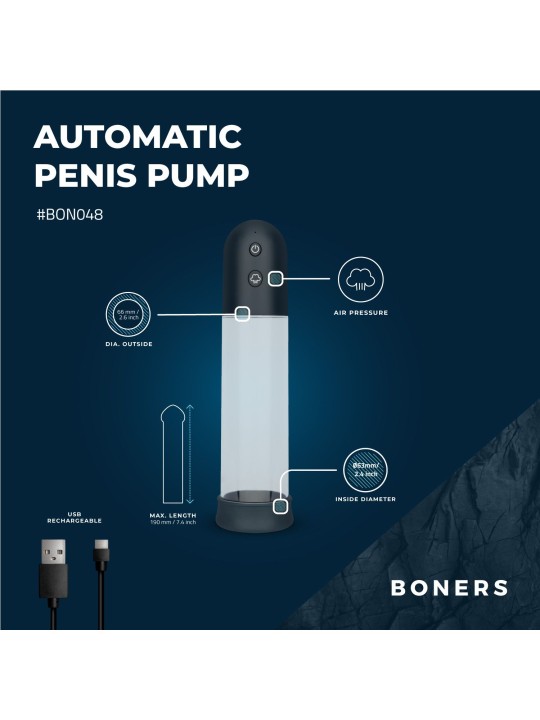 Boners - Automatic Penis Pump with Masturbator