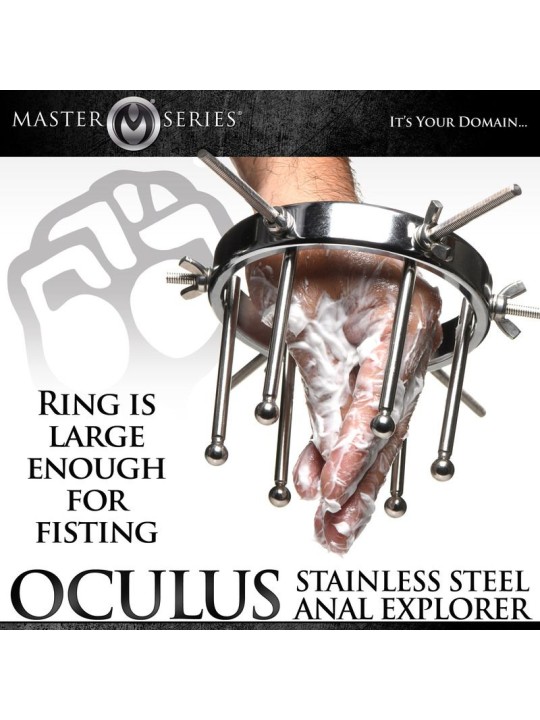 Oculus Roestvrij Stalen Buttplug