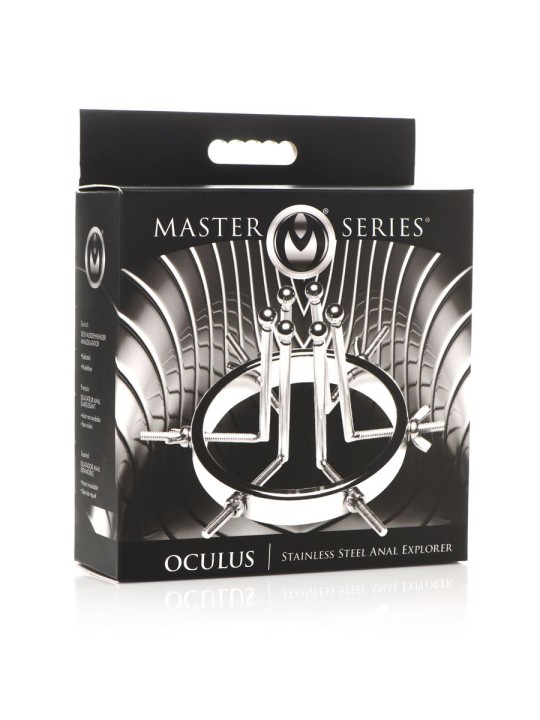 Oculus Roestvrij Stalen Buttplug
