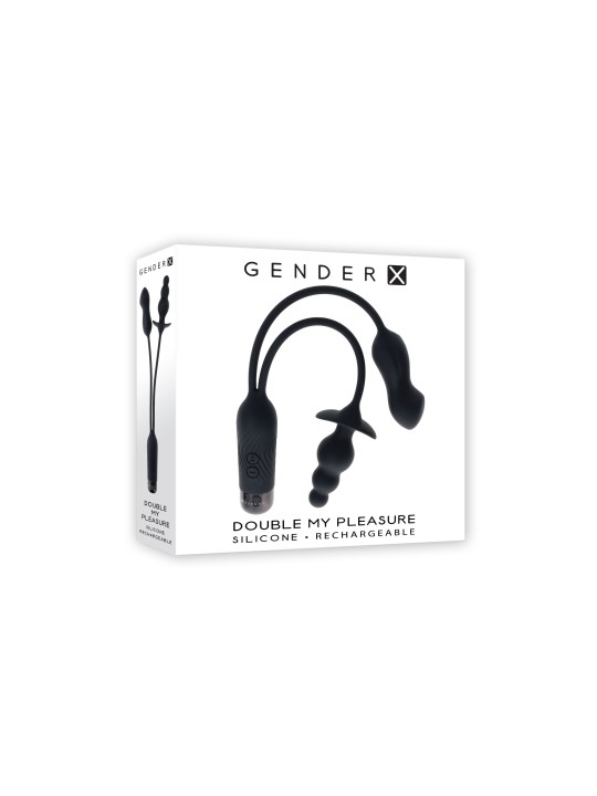 Evolved Novelties - Double My Pleasure - Zwart