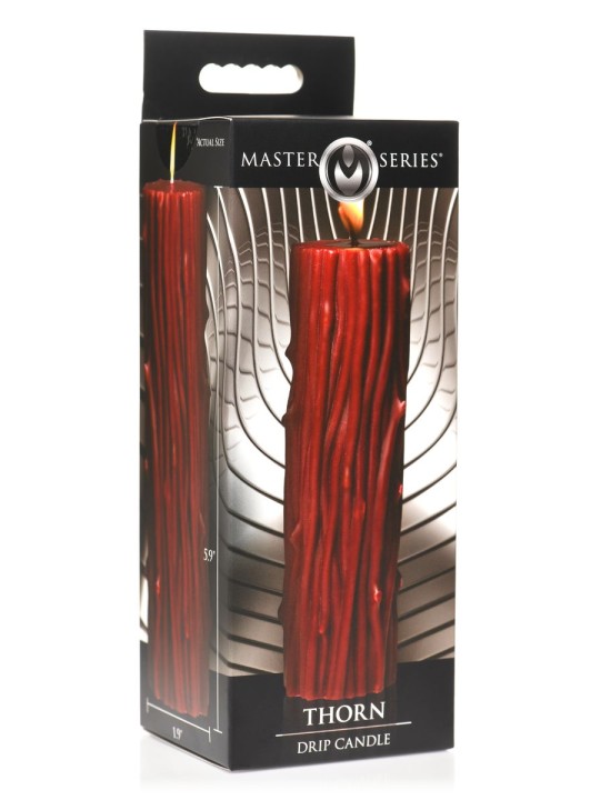 Doorn Druipkaars - Rood