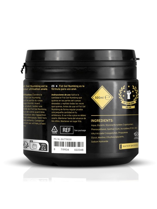 BUTTR - Fisting Gel Verdovend - 500 ml