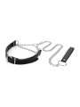 Bedroom Fantasies - Collar with Chain - Silver