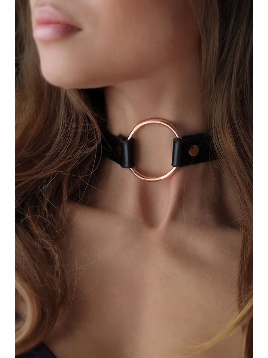 Rosy Gold - Choker - Zwart