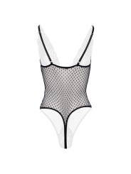 Christine - Body Dewi met Open Kruis - Zwart