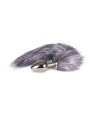 Easytoys Fetish - Fox Tail Plug No. 4 - Silver