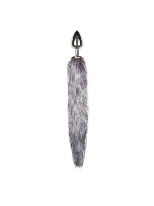 Easytoys Fetish - Fox Tail Plug No. 4 - Silver