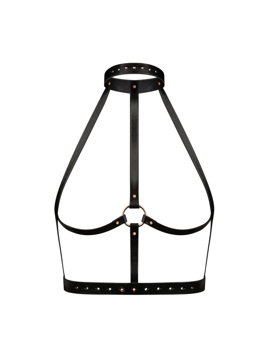 Rosy Gold - Bondage Harnas - Zwart