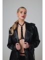 Christine - Strappy Harness Bralette Evening Kiss -zwart