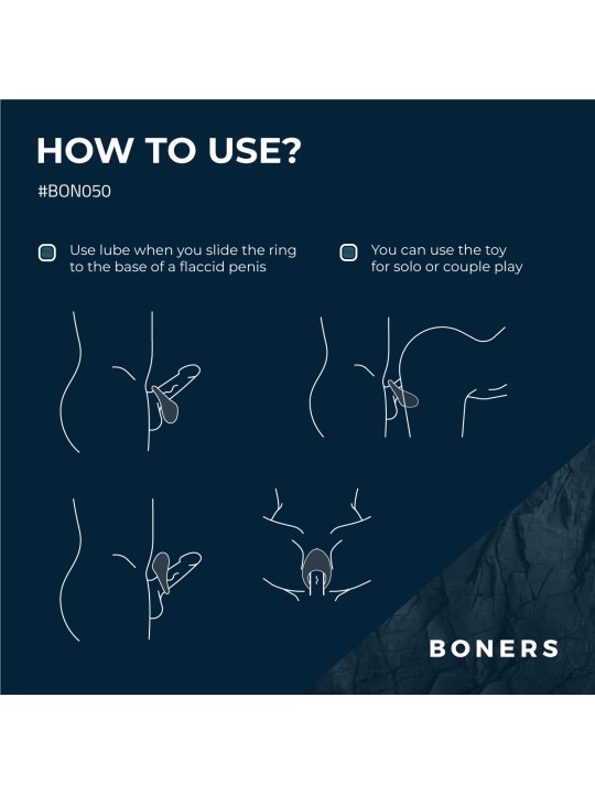 Boners - Vibrating Cockring