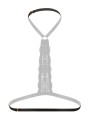 Christine - Strappy Harness Bralette Evening Kiss -zwart