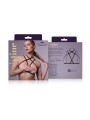 Christine - Strappy Harness Bralette Fia - black