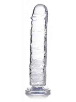 Jock C-Thru Transparante Dildo - 20 cm.