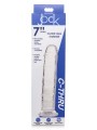 Jock C-Thru Transparante Dildo - 20 cm.