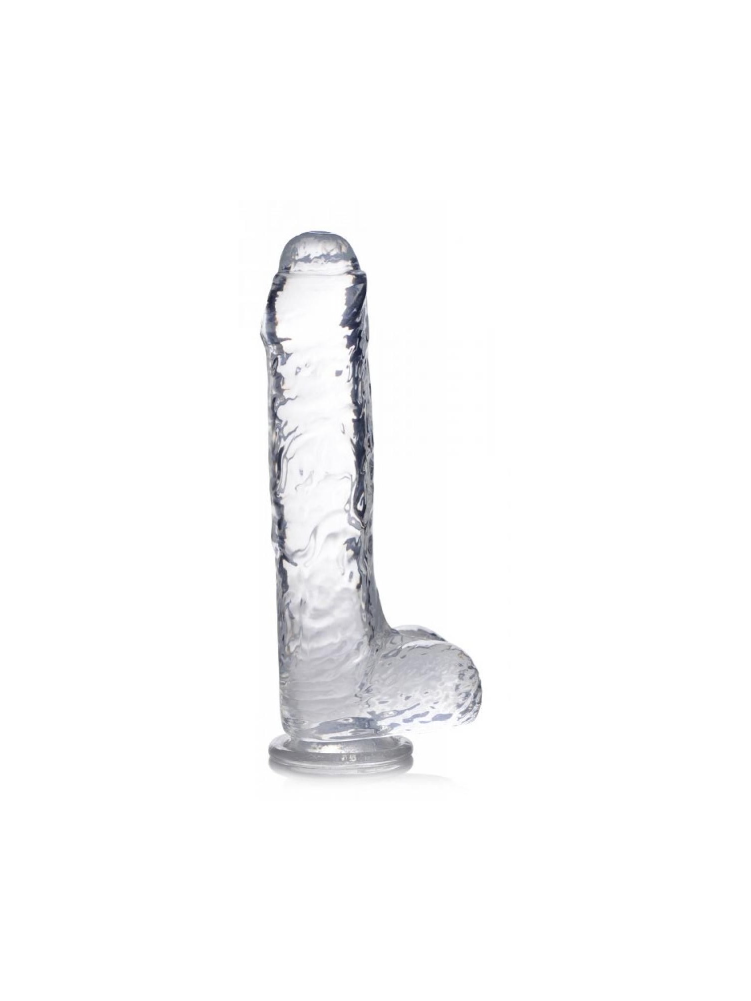 Jock C-Thru Transparante Dildo - 25 cm.