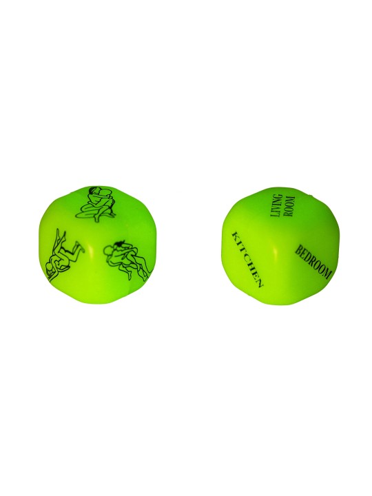 Love Dice Kamasutra Glow in the Dark Set - Engelse versie