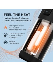 CRUIZR - CX11 Heating, Stroking & Vibrating Masturbator